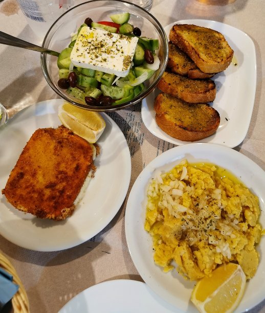 美味的希腊素食图片下载