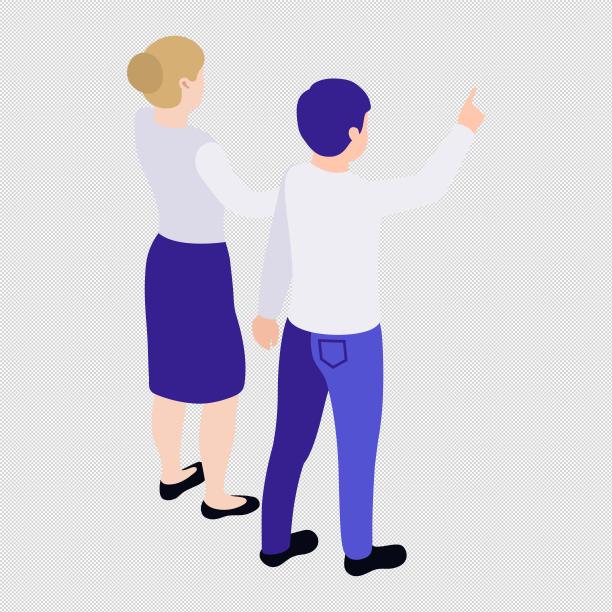 男女职场指点图片下载