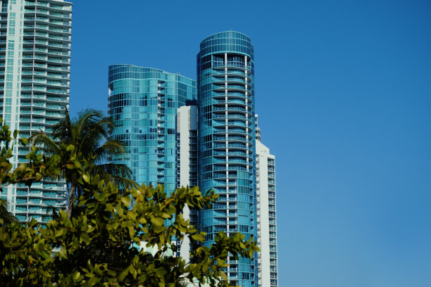 劳德代尔堡的天际线图片下载