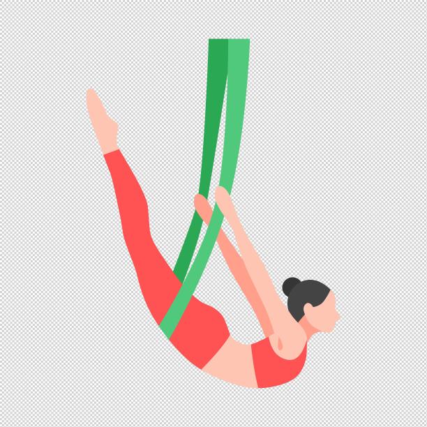 女孩普拉提健身运动图片下载