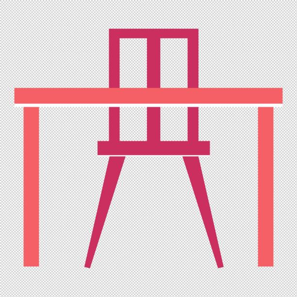 书桌书椅家具图片下载