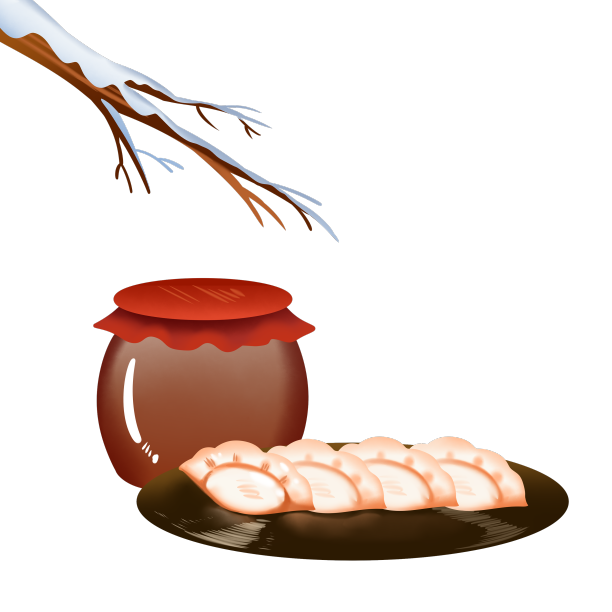 冬至饺子图片下载