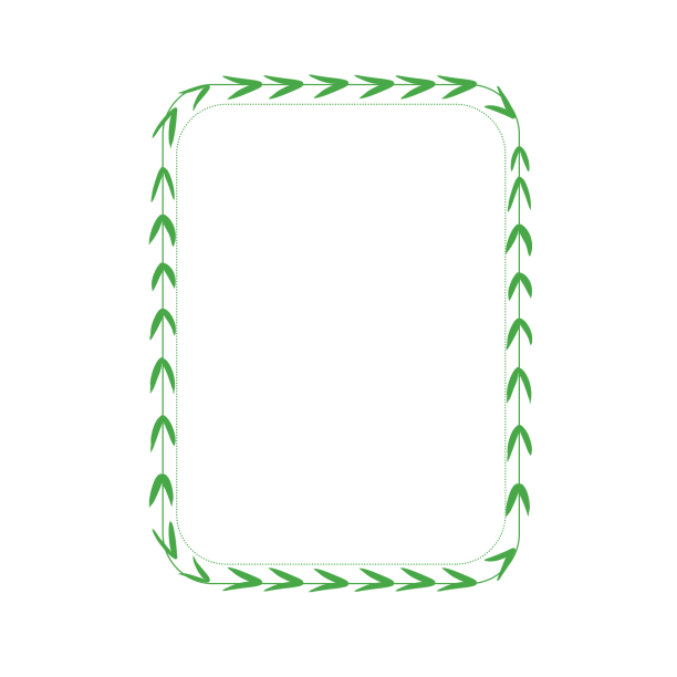 立春植物边框图片下载