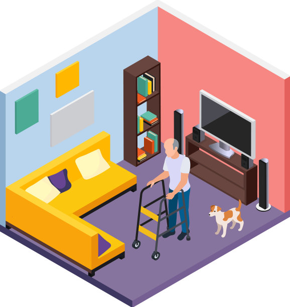 居家老人作文图片下载