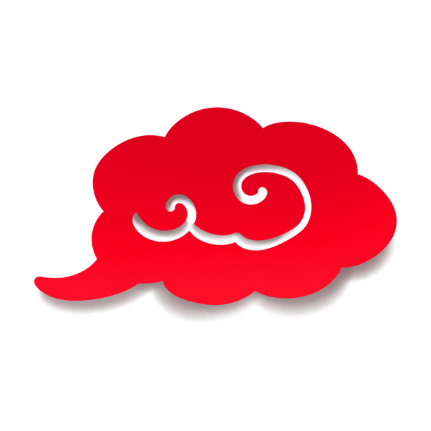 剪纸云图片下载
