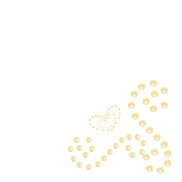 珍珠排列花纹边角框图片下载