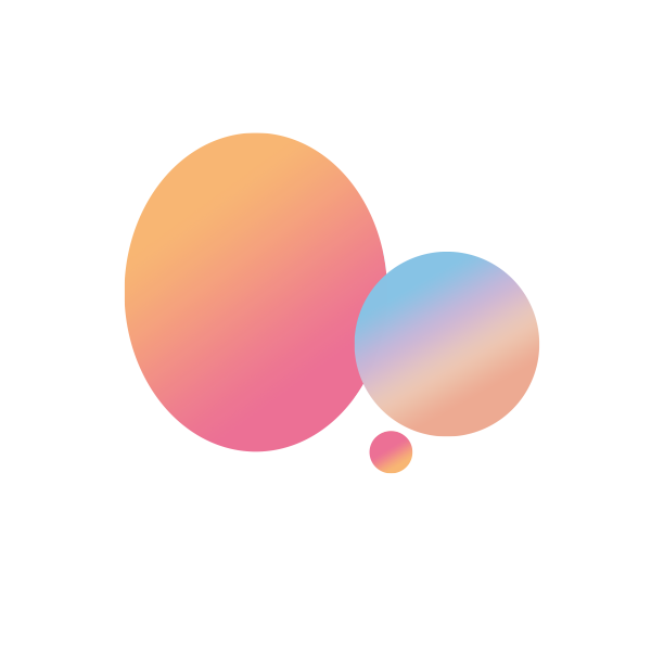 彩色渐变气泡图片下载