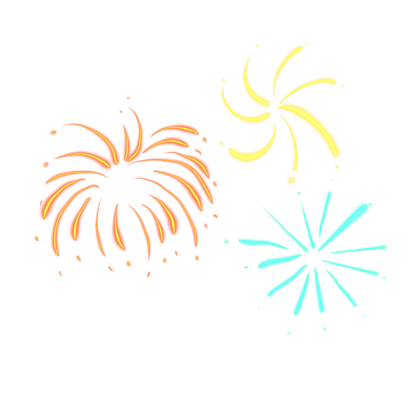 炫彩烟花焰火图片下载