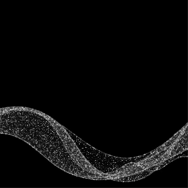 闪闪发光的溪流。发光的抽象插图孤立在格子透明的背景。发光的轰动效应。每股收益10图片下载