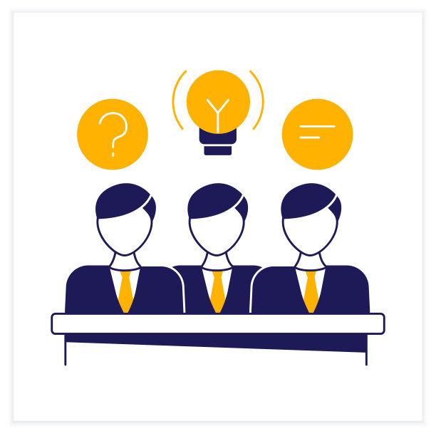 董事会扁平图标图片下载