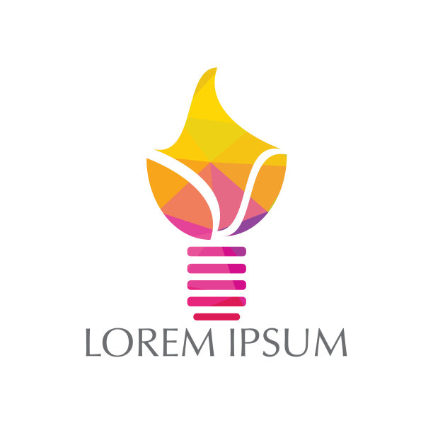 向量火炬图标。炽热的火焰，火焰般的力量图片下载