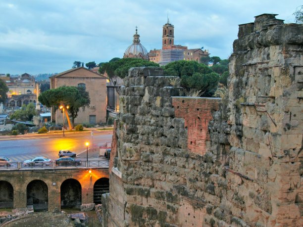 罗马拱门图片下载