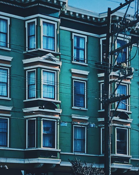 绿色公寓图片下载