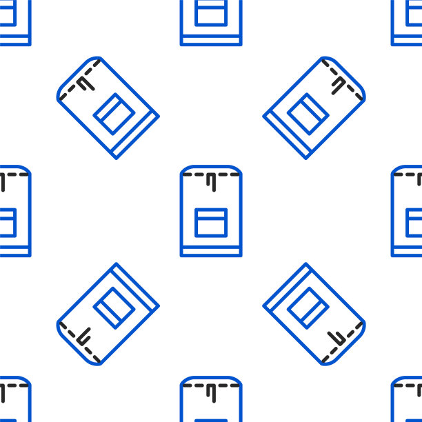 线背包图标孤立无缝图案的白色背景。在水下潜水设备。色彩斑斓的轮廓的概念。向量图片下载