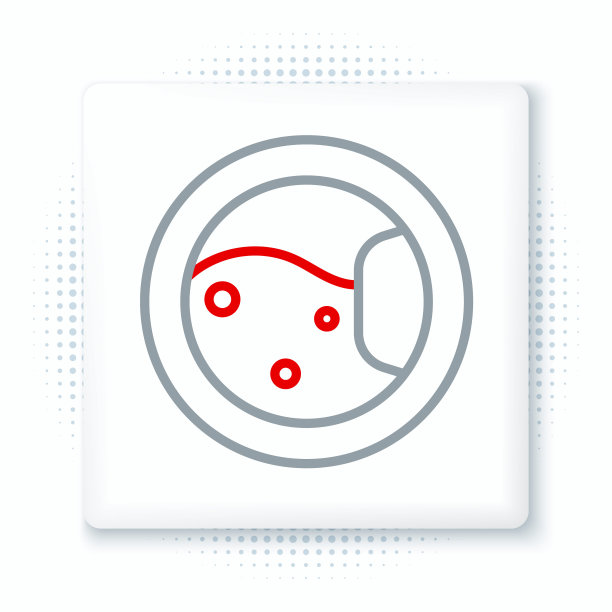 线洗衣机图标孤立在白色背景。洗衣机图标。洗衣机-洗衣机。家电的象征。色彩斑斓的轮廓的概念。向量图片下载