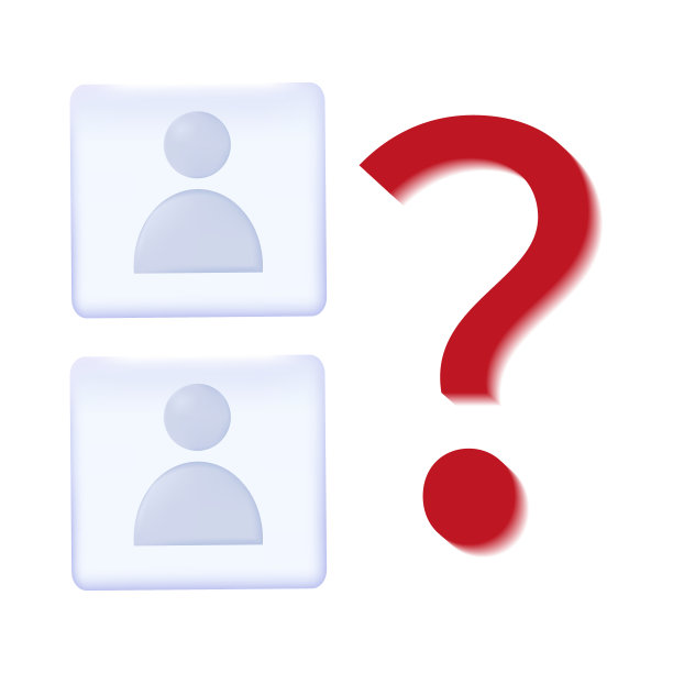 带问号的3d选择。业务决策、问题或员工选择。观看或选择一个空缺的概念。知识验证过程。事业的成就。矢量图图片下载