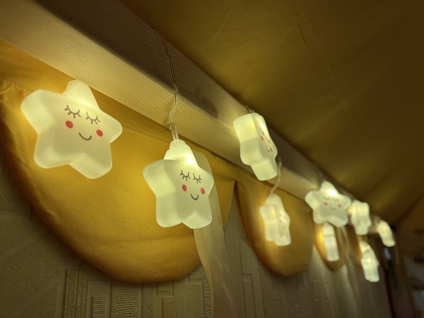 儿童花环、星形夜灯、儿童玩具图片下载