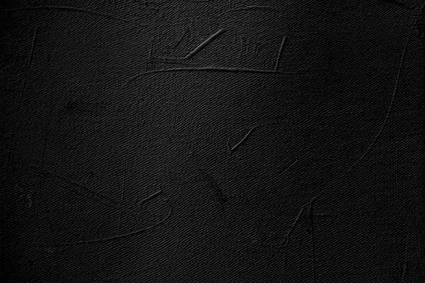 特写纹理黑色油漆在白色画布刷标记描纸图形设计在背景上图片下载