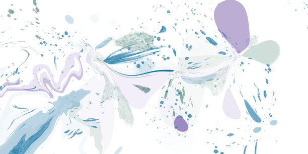 抽象背景设计的花在白色背景插图图片下载