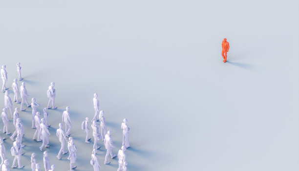 一群人在等领导。图片下载