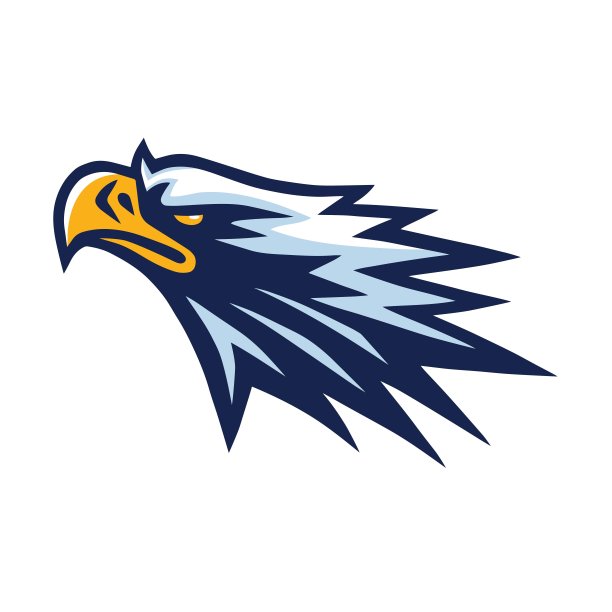 鹰头吉祥物Logo吉祥物设计矢量图片下载