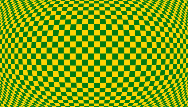 扭曲的表面。象棋背景失真。视错觉横幅图片下载