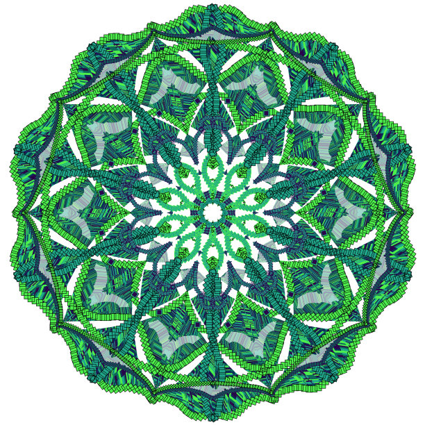 多彩的曼荼罗禅宗放松图片下载