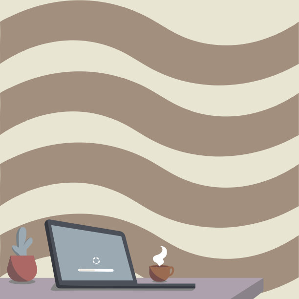 办公桌绘图与笔记本笔架和打开的空白笔记本妥善安排。计算机顶部设计键盘和监视器堆栈铅笔空笔记记事本。图片下载