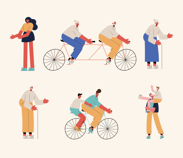 九个家庭成员图片下载