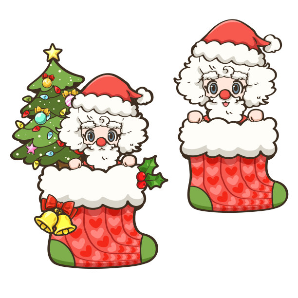 可爱的卡通christmas6图片下载