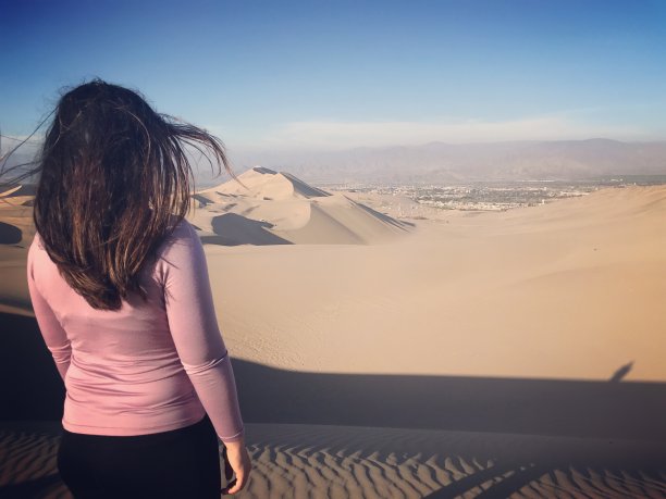 俯瞰Huacachina图片下载