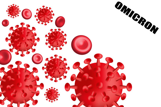 Covid-19变种B.1.1.529: Omicron南非，冠状病毒图片下载