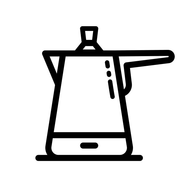 咖啡轮廓图标图片下载