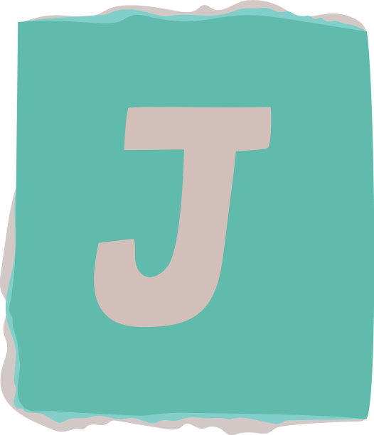 带字母j的赎金纸图片下载