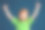 特写照片的小红发情绪女孩在相机前摆在蓝色的背景图片下载