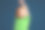 特写照片的小红发情绪女孩在相机前摆在蓝色的背景图片下载