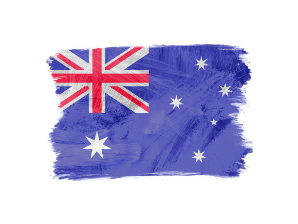 标志标志澳大利亚图标插图设计与干刷图片下载