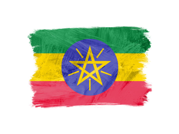 标志标志图标埃塞俄比亚插图设计与干刷图片下载