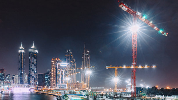 迪拜新建建筑与豪华公寓图片下载