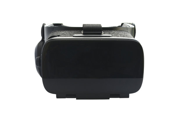 孤立的vk眼镜，现代科技虚拟现实没有人图片下载