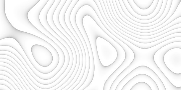 单色抽象轮廓线几何图案背景图形现代纹理三维插图图片下载