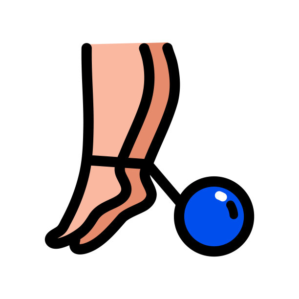 静脉曲张的彩色图标图片下载