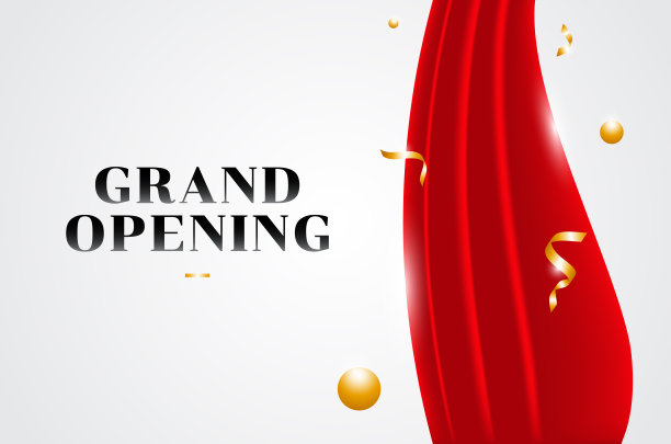 欢迎时刻盛大开幕设计背景图片下载