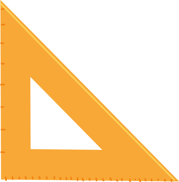 三角形的几何尺图片下载