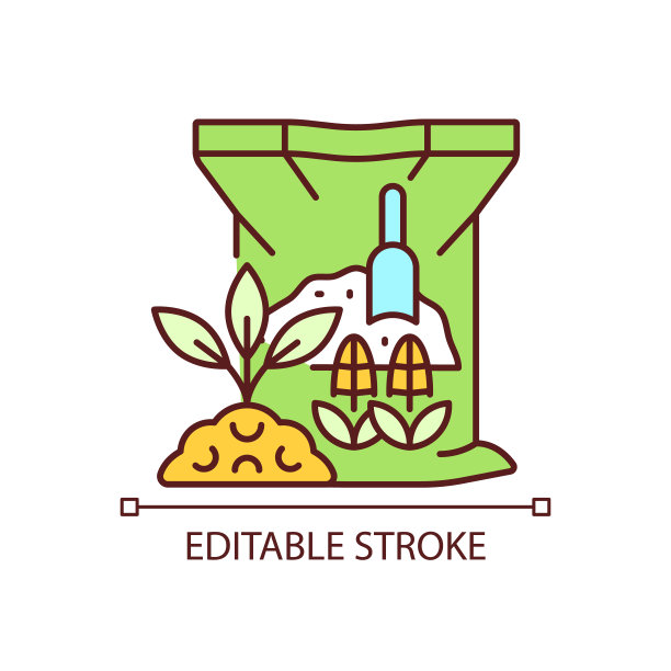 玉米面筋粉RGB颜色图标图片下载