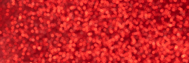 红色闪闪发光散景背景横幅图片下载