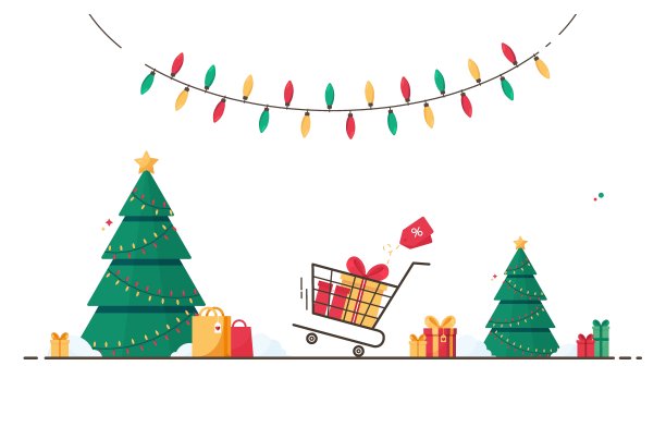 圣诞快乐横幅图片下载