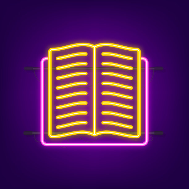 定时器霓虹灯图标在黑暗的背景。扁平图标与计时器。经营理念。孤立矢量符号。手表，时间图标，时钟图片下载