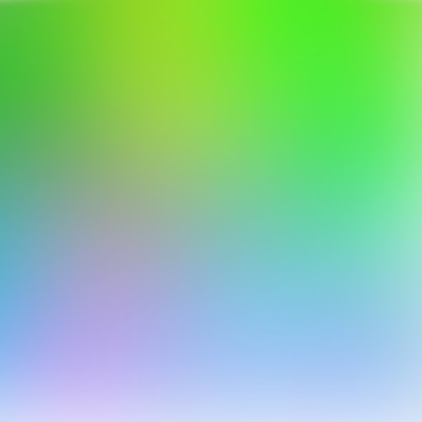 抽象的绿色和蓝色模糊梯度背景与光。自然背景。矢量插图。生态概念为您的平面设计，横幅或海报图片下载