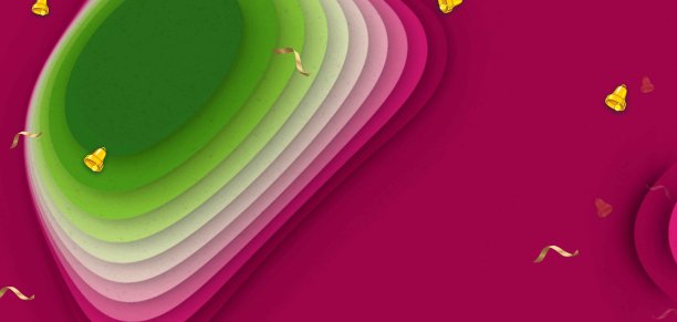 剪纸风圣诞简约背景素材图片